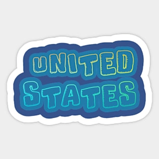 Soul of united states Sticker